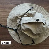 Шляпа, шорты, очки, чайник, упоры для отжиманий, светильник, тазик, шлепанцы, льняные штаны, поло 1