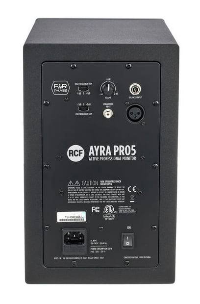 RCF AYRA PRO 5 студийные мониторы 2