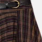 Новая асимметричная юбка Zara в клетку 2