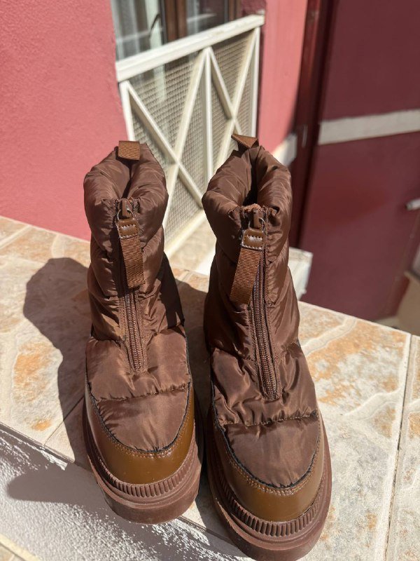 Теплые ботинки-дутики H&M, размер 41