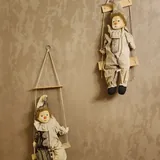 Декоративные настенные куклы-клоуны 1