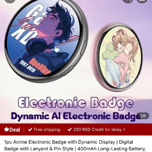 Electronic badge