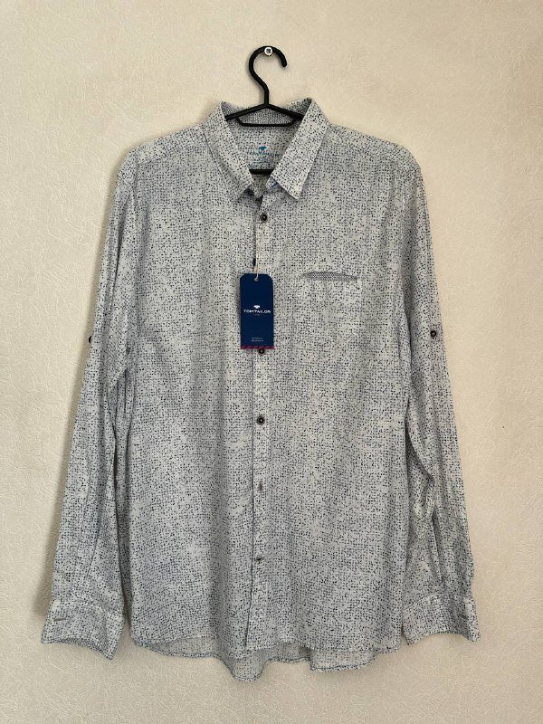 Хлопковая мужская рубашка Tom Tailor, размер L