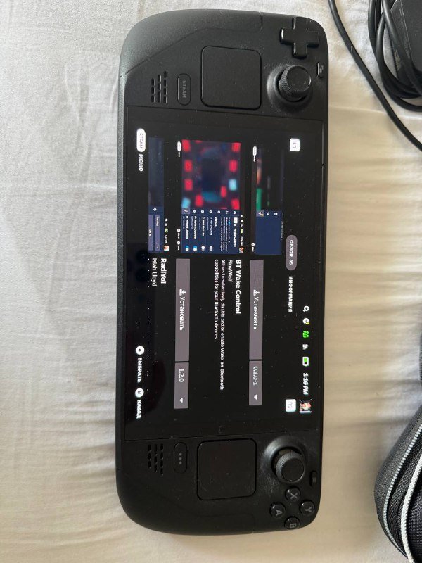 Steam Deck OLED 512 GB, microSD 256 GB, кейс, зарядное устройство 2