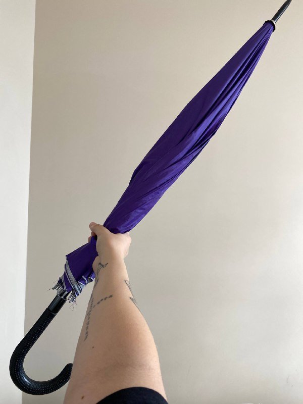 Зонты разных цветов, большой размер 9