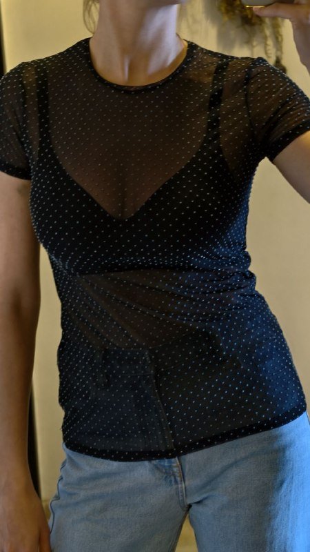 Прозрачная футболка District Norrebro, размер S