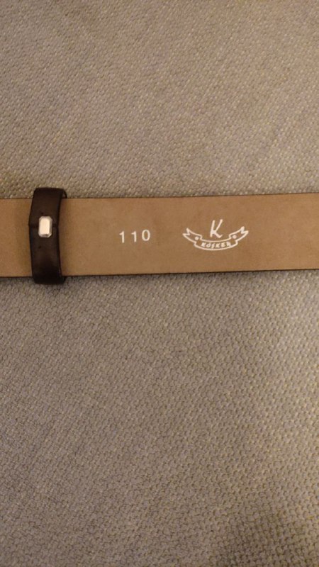 Кожаный брючный ремень Турция 2