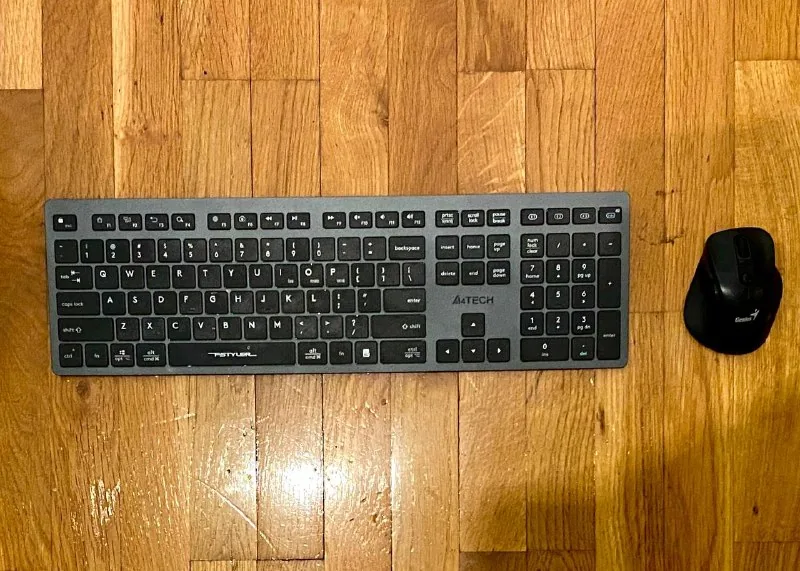 Wireless Atech4 keyboard and Genius mouse