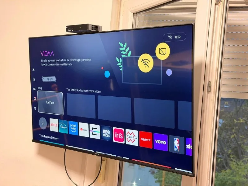Hisense 50E7KQ QLED 50″ TV 1