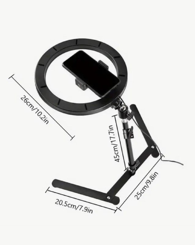 Кольцевая лампа 26 см 2