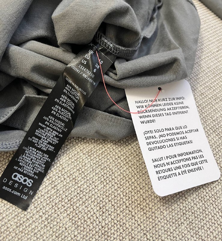 Кожаная куртка Stradivarius, Боди Asos Design 9