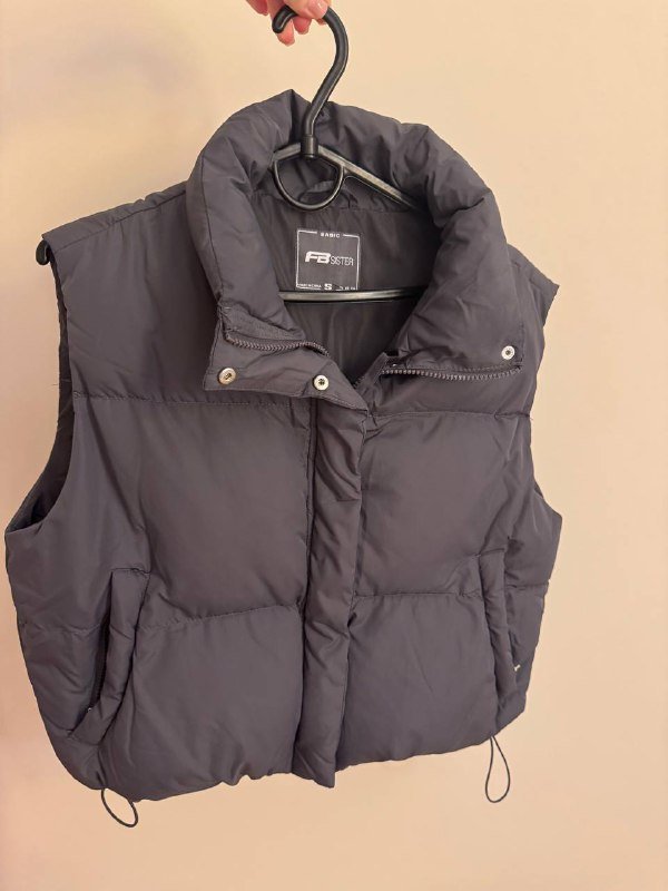 Жилетка New Yorker размер S синяя укороченная