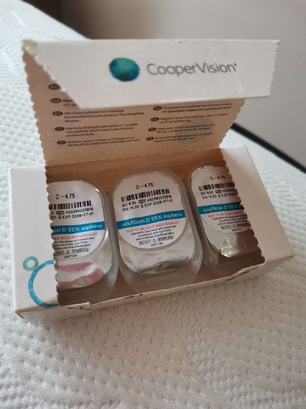 Линзы Biomedics 55 Evolution набор 11 штук, набор 6 штук