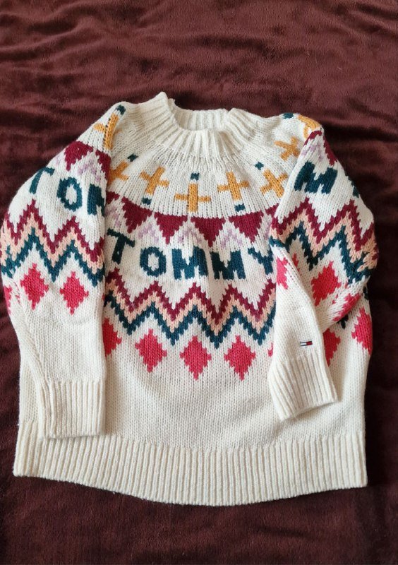 Свитер Tommy Hilfiger Jeans размер М оверсайз