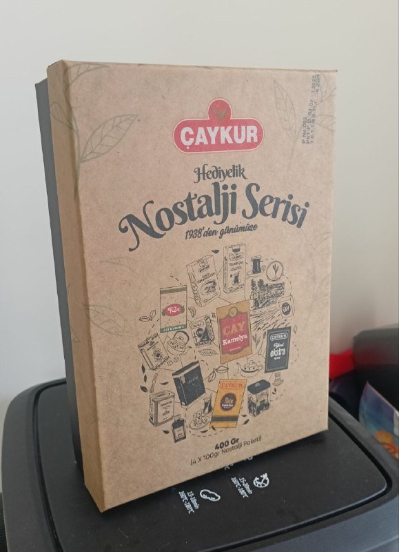 Подарочный набор турецкого чая Nostalji Serisi 400г