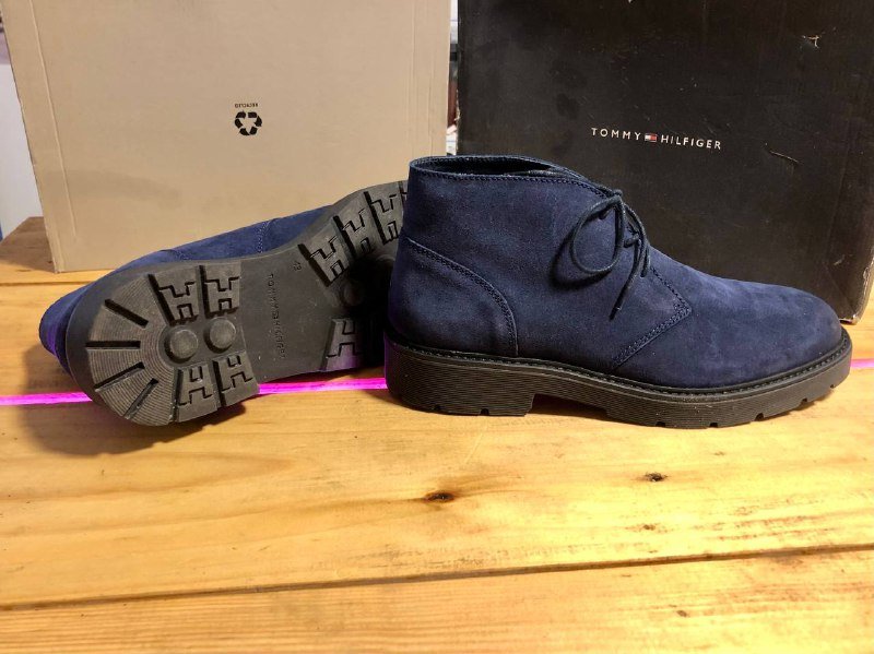 Мужские туфли из замши Tommy Hilfiger 4