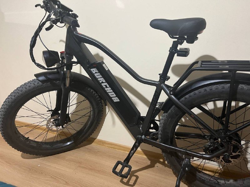 Электро велосипед Burchda RX 20, шлем, поворотники