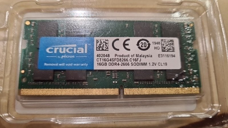 DDR-4 16Gb SODIMM оперативная память