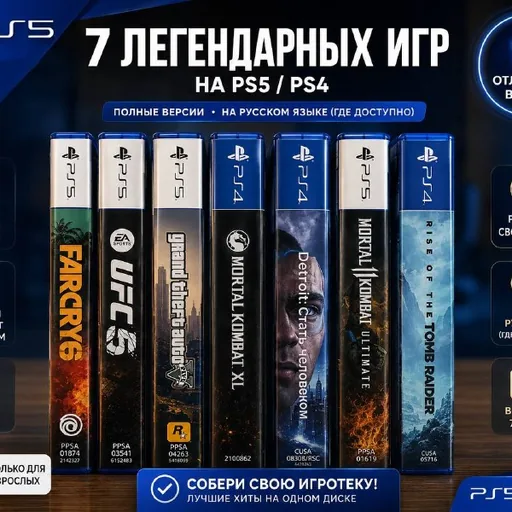 PS4, PS5 игры