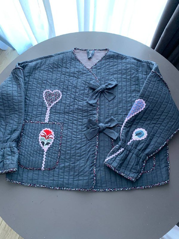 Детская куртка ватник, взрослая куртка ватник 5