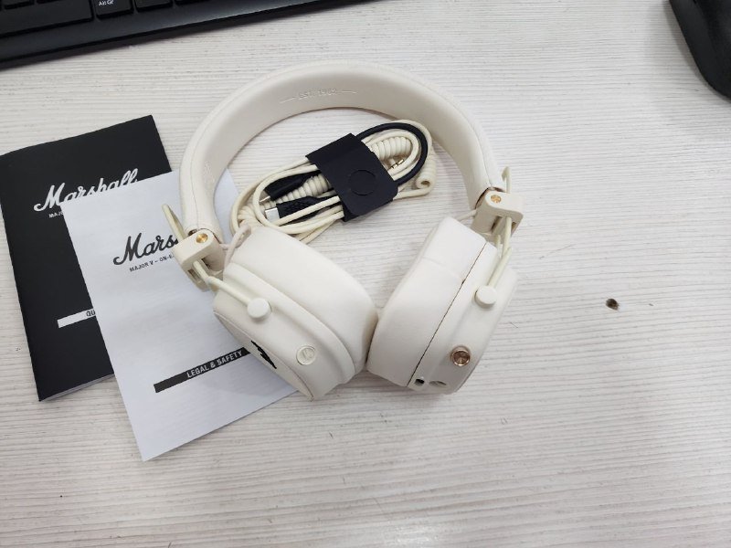 Наушники Marshall MAJOR V 5 белые 2