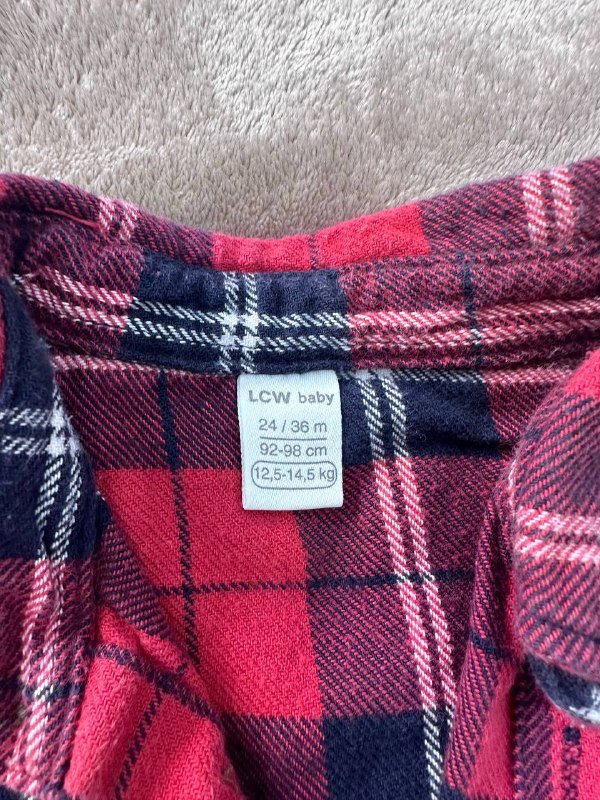 Одежда для мальчика 2-4 года, костюм Zara, рубашка в клетку 8