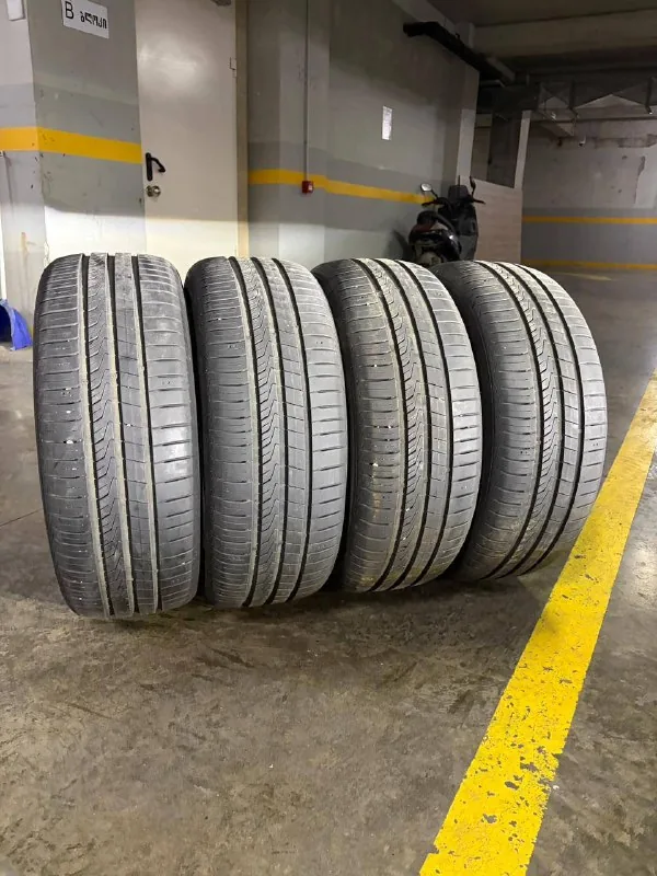 Летние шины Hankook и Continental 205/55R16 1
