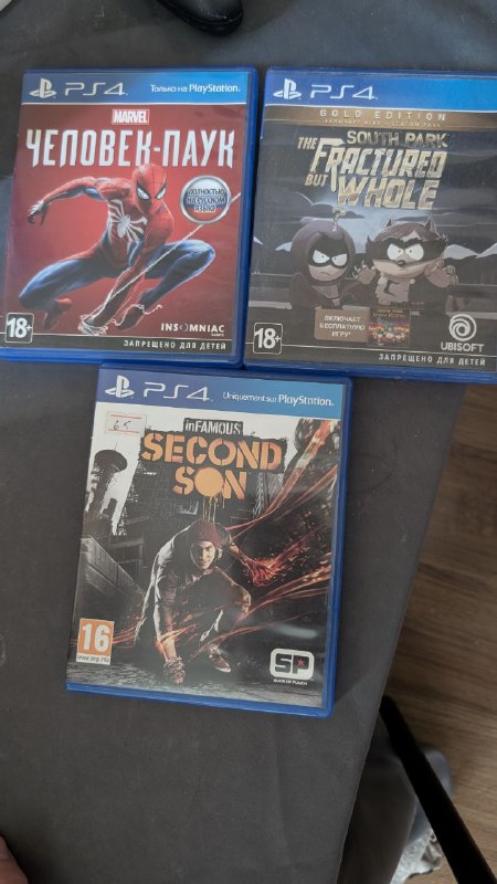 Диски на PS4
