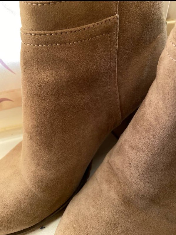 Ботильоны Bershka из искусственной замши 5