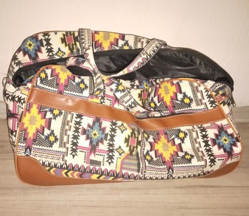 Сумка объемная для спортзала или на пляж