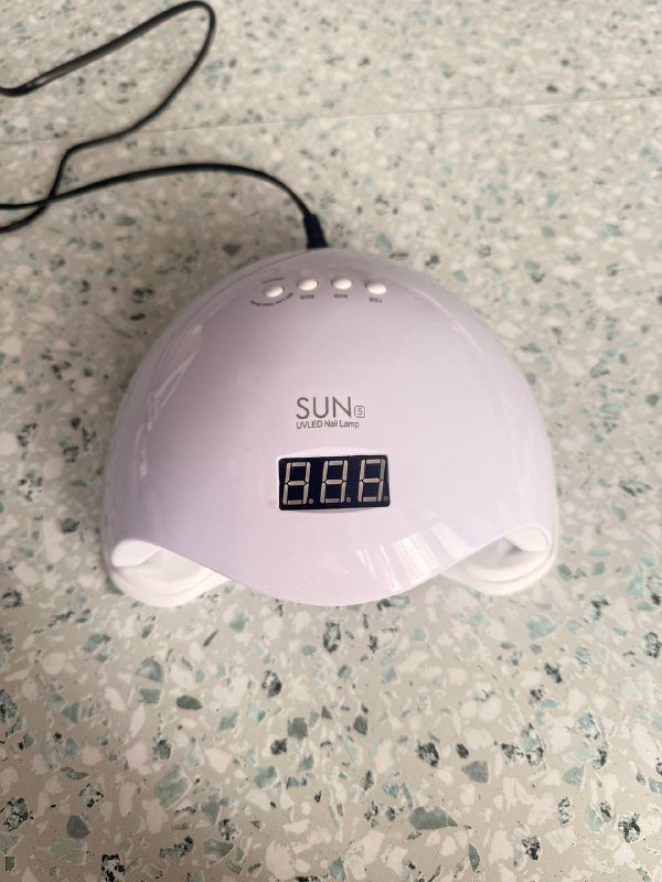 Набор для мастера маникюра с аппаратом, гель-лаками, лампой 6