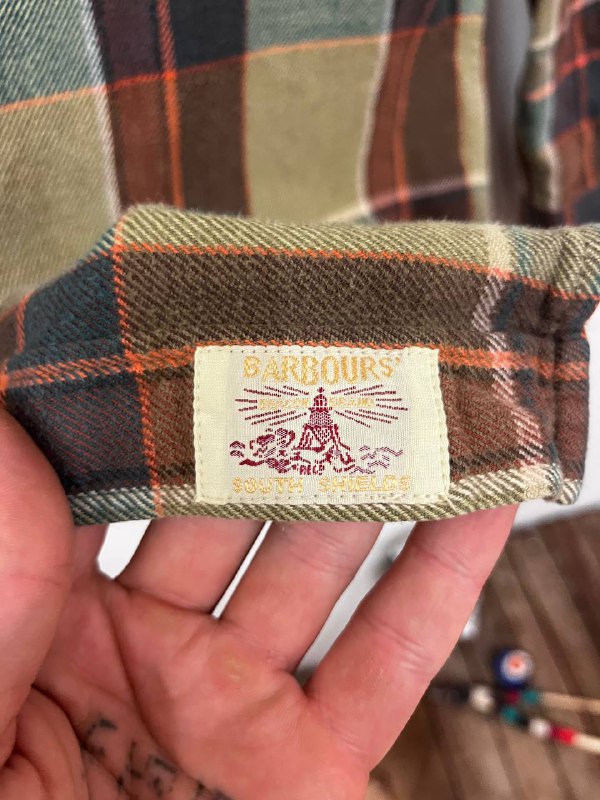 Рубашка Barbour Размер М 4