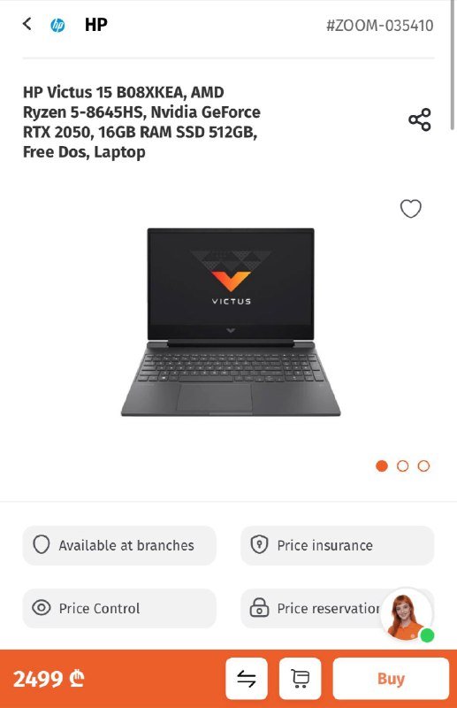 HP Victus 15 игровой ноутбук 5