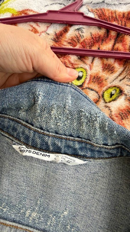 Джинсовая курточка Zara L 5