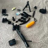 GoPro Hero 11, стабилизатор, крепления, 4 аккумулятора 1