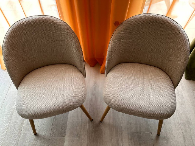 Два кресла JYSK CHAIR THORUP BEIGE