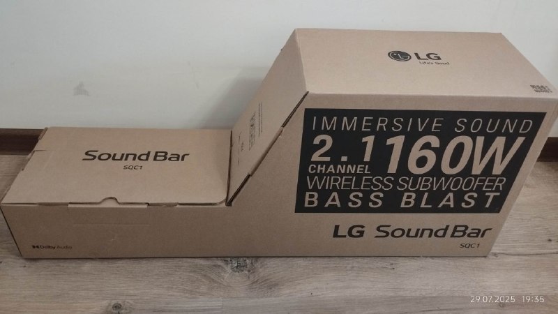 Soundbar LG SQC1 Bluetooth 2.1 5