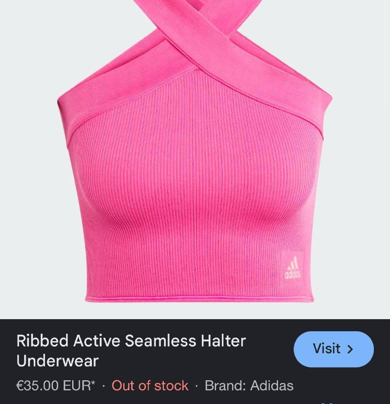 Розовый топ Adidas, Платье H&M 3