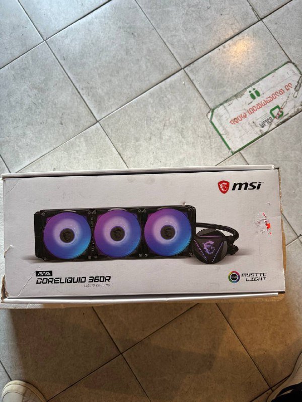 MSI MAG CORELIQUID 360R система жидкостного охлаждения процессора 4