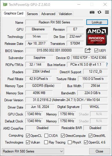 Компьютер i7 3770, Mb h61, RX 580 4GB, 16GB RAM, SSD, HDD 4