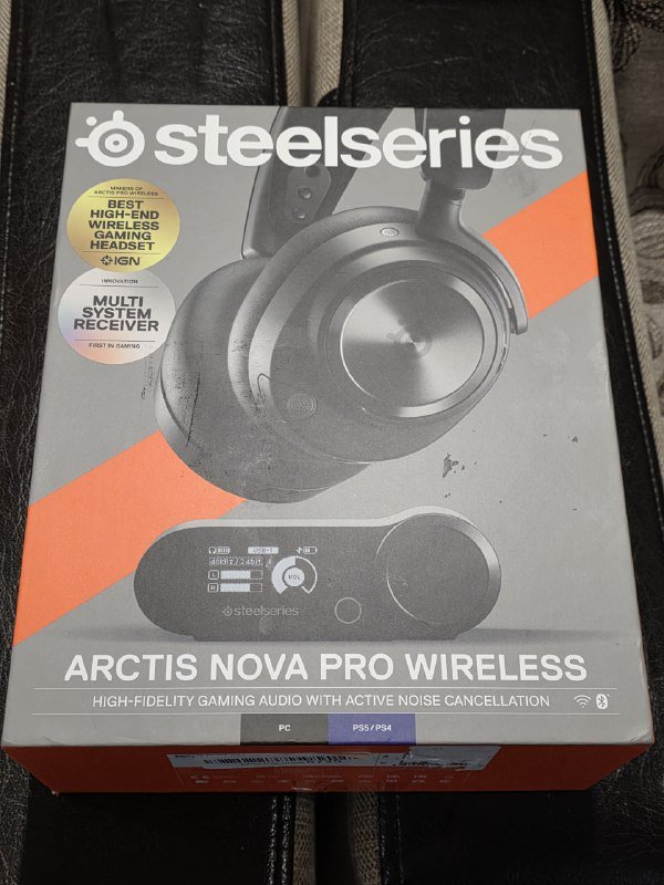 Игровые беспроводные наушники SteelSeries Arctis Nova Pro Wireless 5