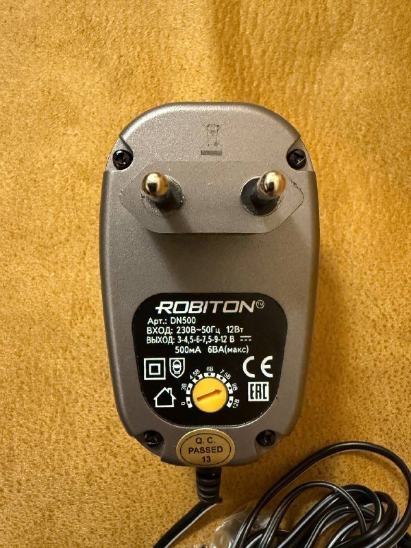 Адаптер ROBITON DN500, Зарядка и аккумуляторы Jusk 2400 mAh 2