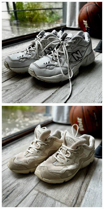 New balance 608 кожаные белые, 7.5US, 40.5EU, 25.5см