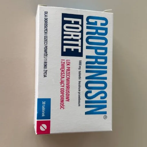 Польские противовирусные таблетки Groprinosin, 28 таблеток