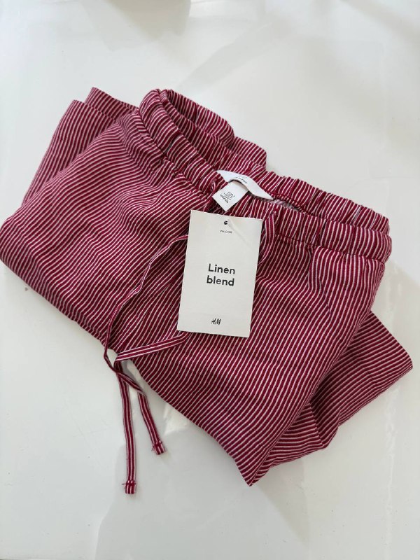Новые шорты h&m в полоску размер M