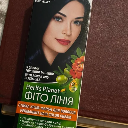 Синяя краска для волос