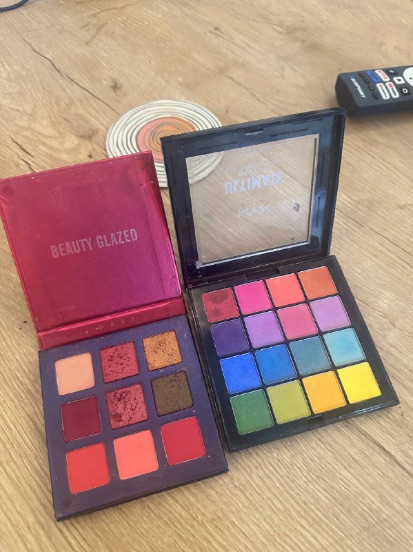 палетка теней для век Beauty Glazed, NYX Ultimate 2
