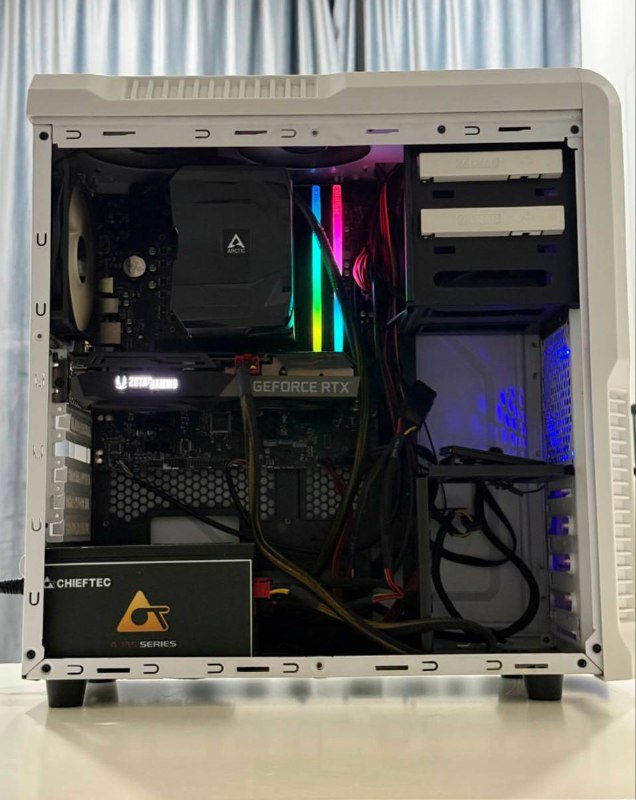 Игровой ПК i5-12400F RTX 3060 Ti 16GB RAM 1TB M.2 250GB SSD 3