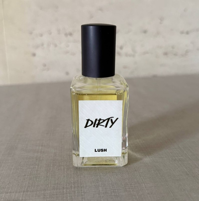 Lush Dirty perfume (mint scent)