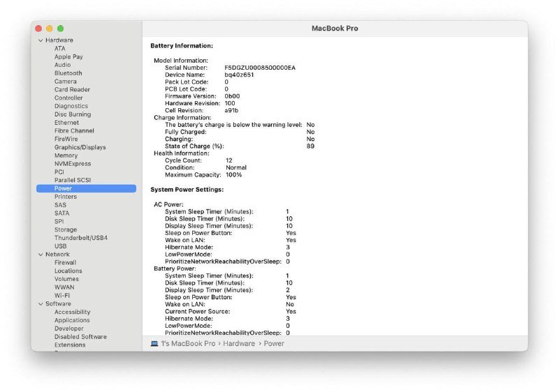 Macbook Pro 16 Inch 2024 M3 Pro 36/512 3